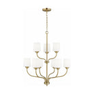 Generation Lighting - Windom 9-Light Chandelier (with Bulbs) - Lights Canada