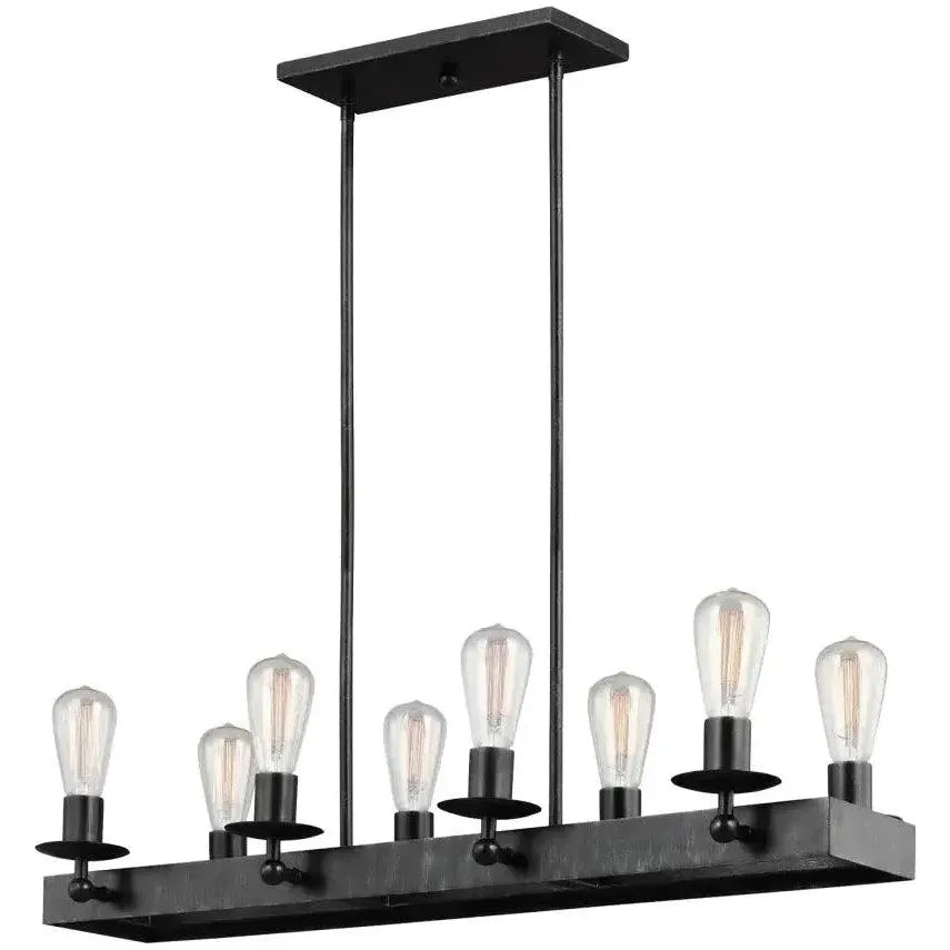 Generation Lighting - Ravenwood Manor Eight Light Chandelier (with Bulbs) - Lights Canada