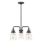 Generation Lighting - Belton Three Light Chandelier (with Bulbs) - Lights Canada
