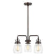 Generation Lighting - Belton Three Light Chandelier (with Bulbs) - Lights Canada