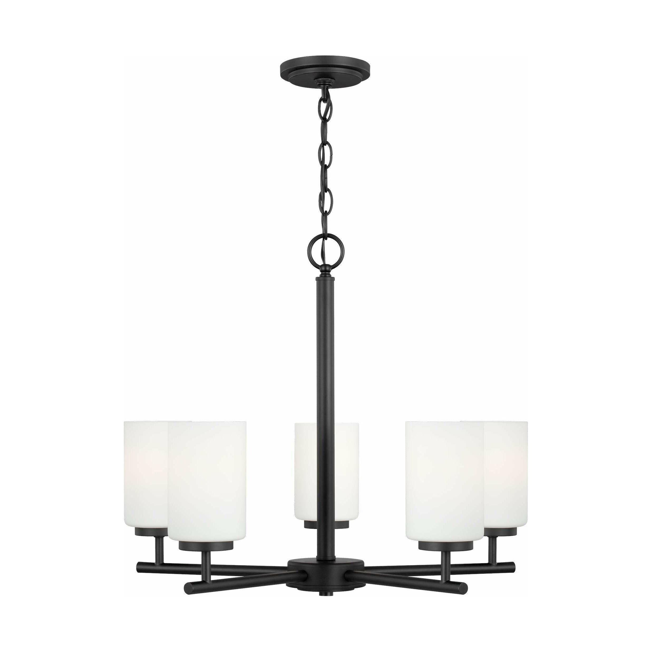 Generation Lighting - Oslo 5-Light Chandelier (with Bulbs) - Lights Canada