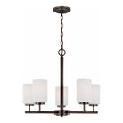 Generation Lighting - Oslo 5-Light Chandelier (with Bulbs) - Lights Canada