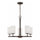 Generation Lighting - Oslo 5-Light Chandelier (with Bulbs) - Lights Canada