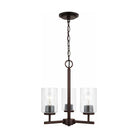 Generation Lighting - Oslo 3-Light Chandelier (with Bulbs) - Lights Canada