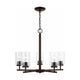 Generation Lighting - Oslo 5-Light Chandelier (with Bulbs) - Lights Canada