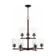 Generation Lighting - Oslo 9-Light Chandelier (with Bulbs) - Lights Canada