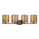 Caspian 4-Light Wall Sconce