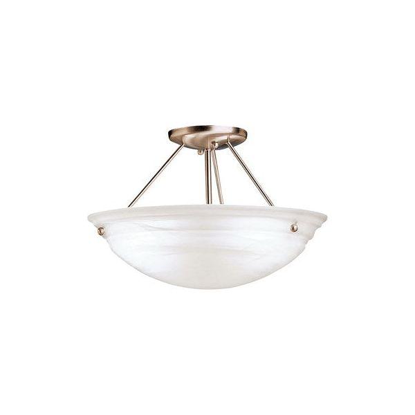 Kichler - Cove Molding Top Glass Semi Flush Mount - Lights Canada