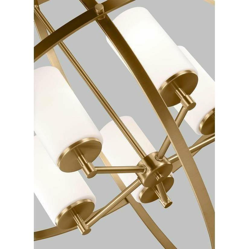 Generation Lighting - Alturas 5-Light Chandelier (with Bulbs) - Lights Canada
