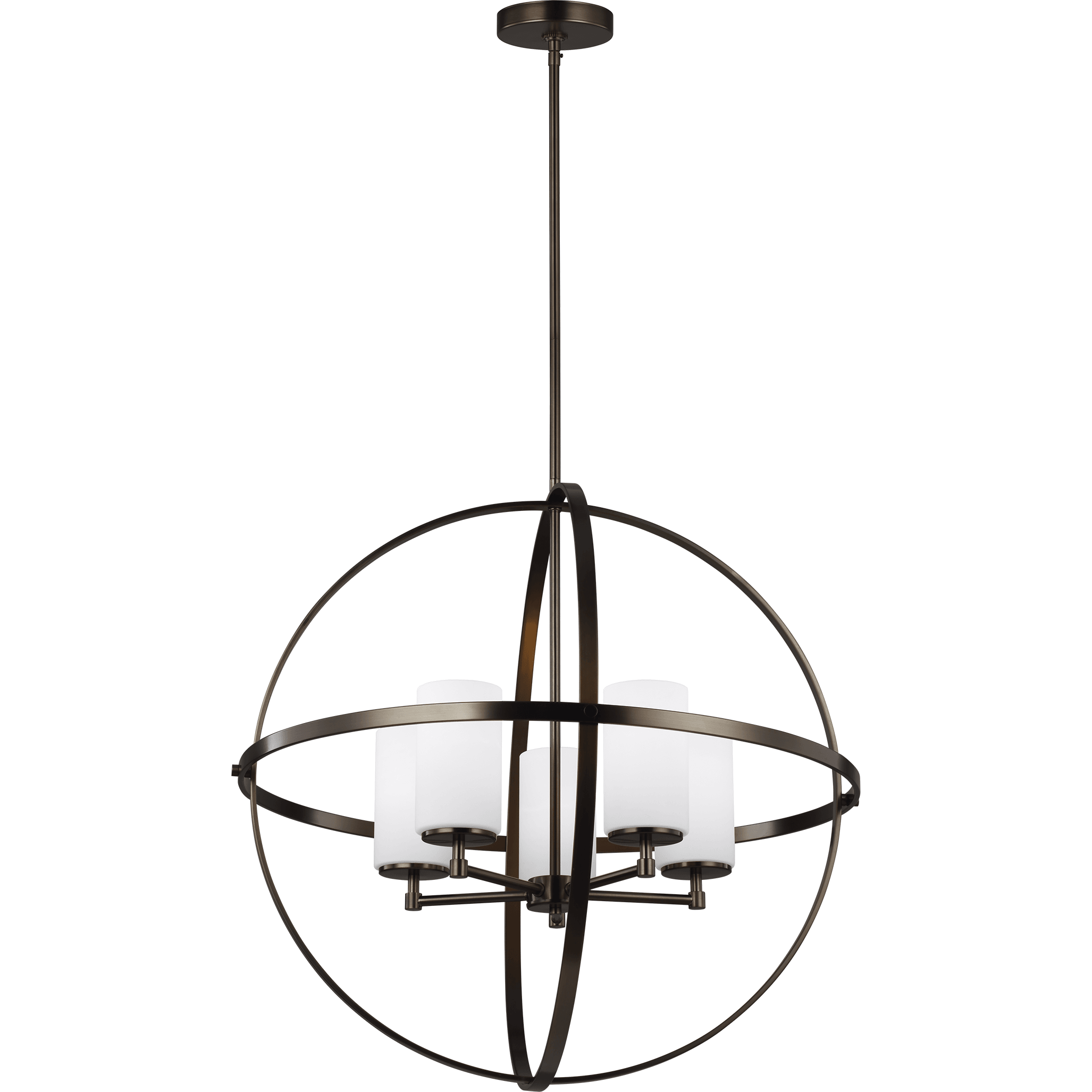 Generation Lighting - Alturas 5-Light Chandelier (with Bulbs) - Lights Canada