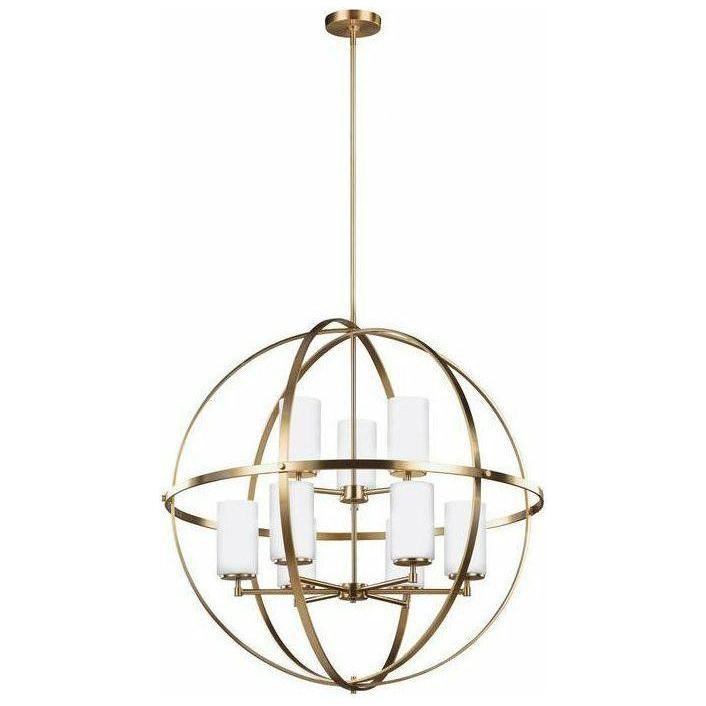 Generation Lighting - Alturas 9-Light Chandelier - Lights Canada
