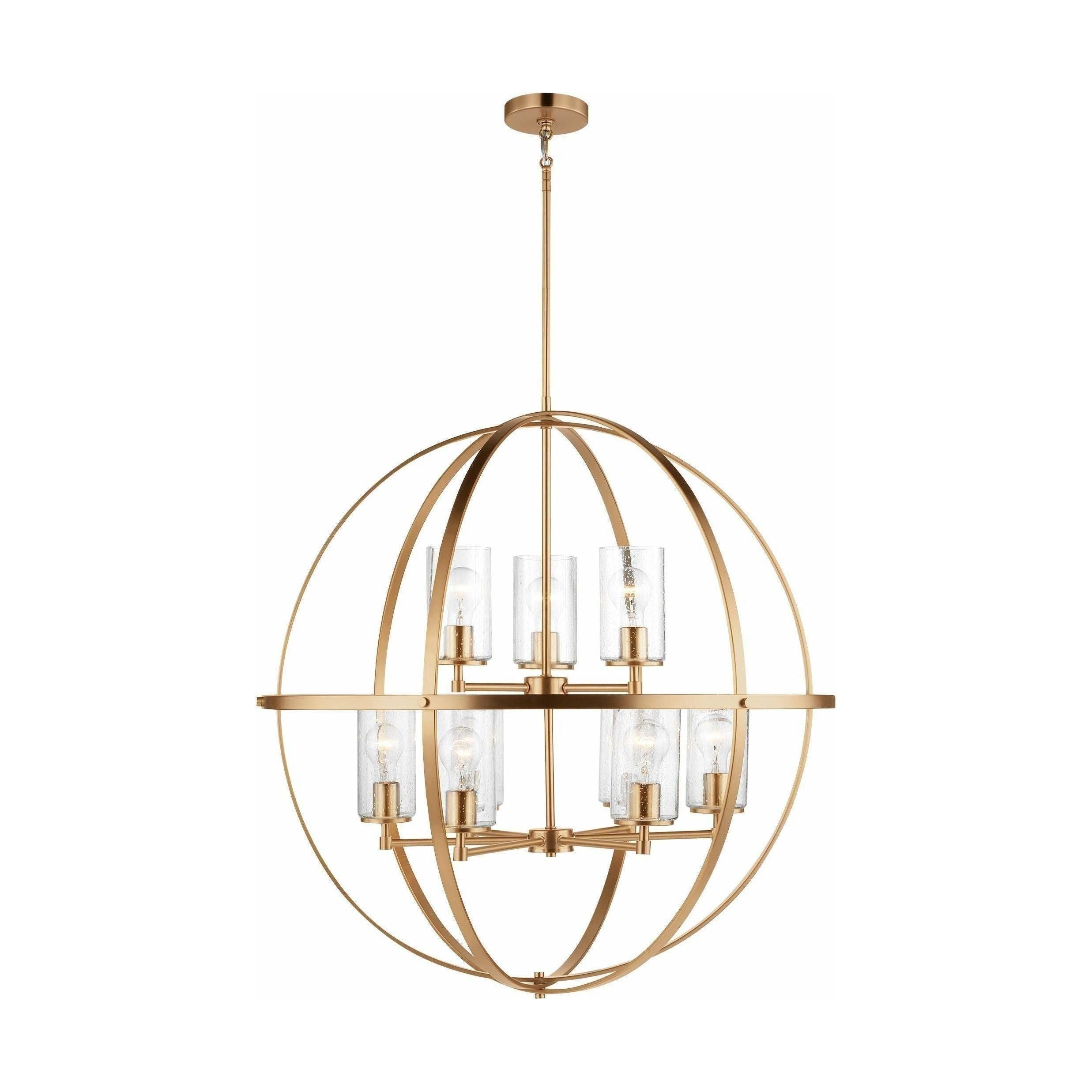 Generation Lighting - Alturas 9-Light Chandelier (with Bulbs) - Lights Canada