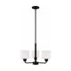 Generation Lighting - Canfield 3-Light Chandelier (with Bulbs) - Lights Canada