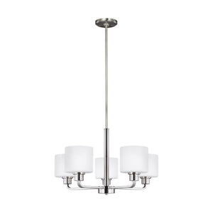 Canfield Chandelier Brushed Nickel