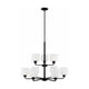 Generation Lighting - Canfield 9-Light Chandelier (with Bulbs) - Lights Canada
