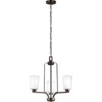 Franport 3-Light Chandelier