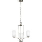 Generation Lighting - Franport 3-Light Chandelier (with Bulbs) - Lights Canada