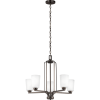 Franport 5-Light Chandelier (with Bulbs)