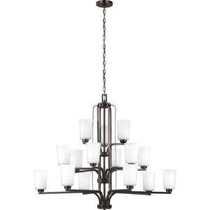 Generation Lighting - Franport 15-Light Chandelier (with Bulbs) - Lights Canada