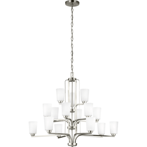 Generation Lighting - Franport 15-Light Chandelier (with Bulbs) - Lights Canada