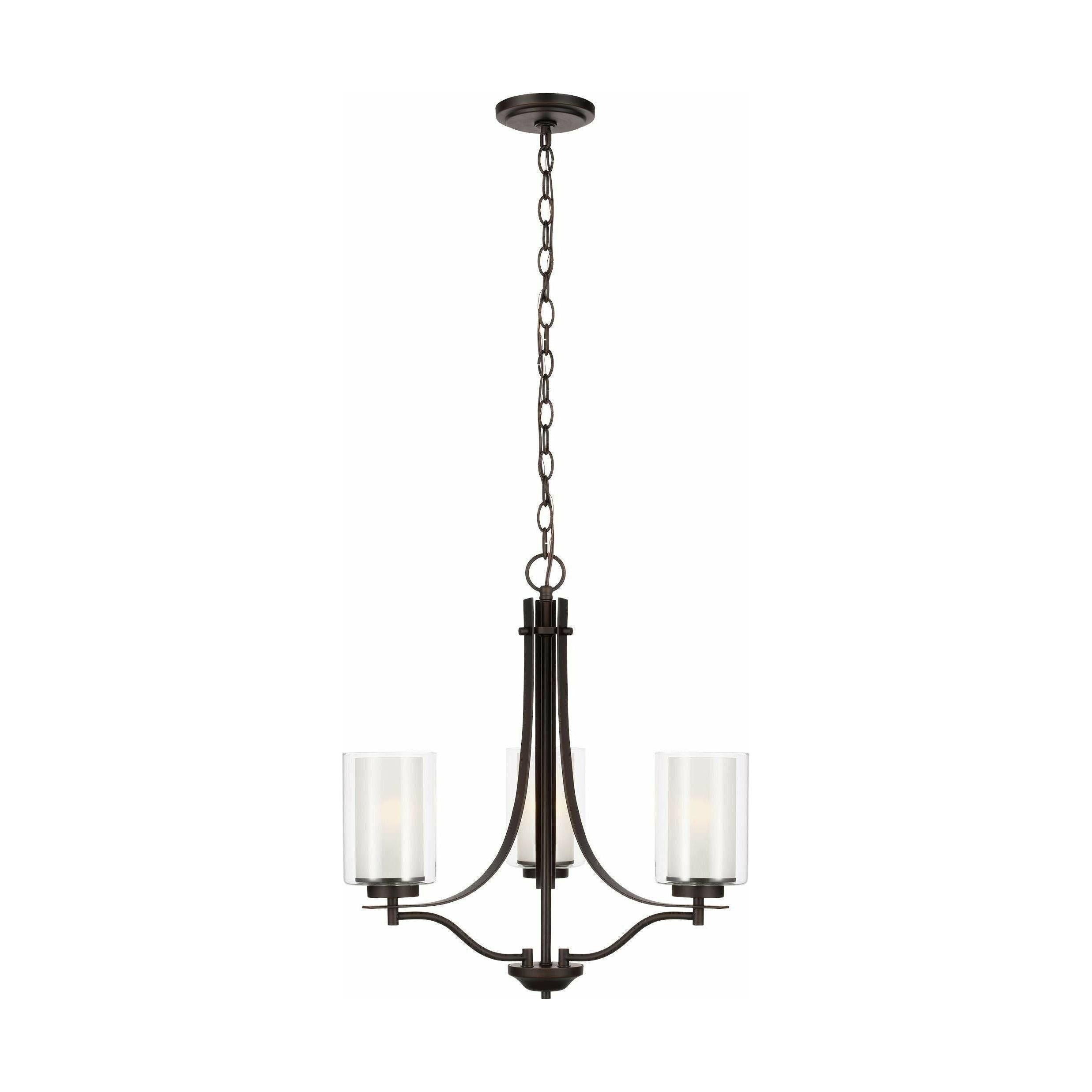 Generation Lighting - Elmwood Park 3-Light Chandelier - Lights Canada