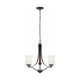 Generation Lighting - Elmwood Park 3-Light Chandelier (with Bulbs) - Lights Canada