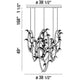 Eurofase - Peralta Chandelier - Lights Canada