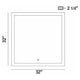 Eurofase - Mirror Lighted Mirror - Lights Canada