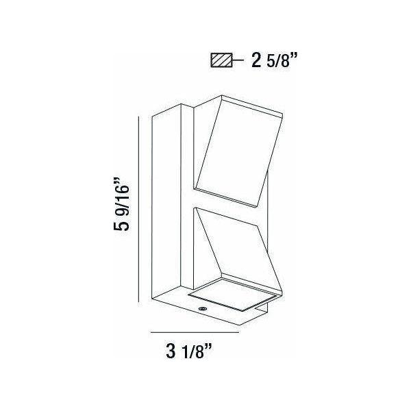 Eurofase - Outdoor Wall Light - Lights Canada