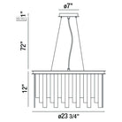 Eurofase - Candice Chandelier - Lights Canada