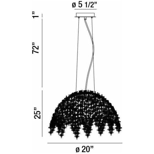 Eurofase - Danza Chandelier - Lights Canada