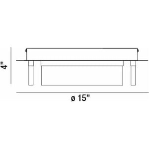 Eurofase - Bria Flush Mount - Lights Canada