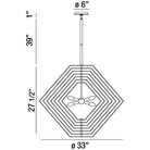 Eurofase - Downtown Chandelier - Lights Canada