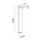 Eurofase - Led bollard Landscape Lighting - Lights Canada