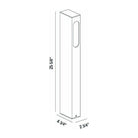 Eurofase - Led bollard Landscape Lighting - Lights Canada