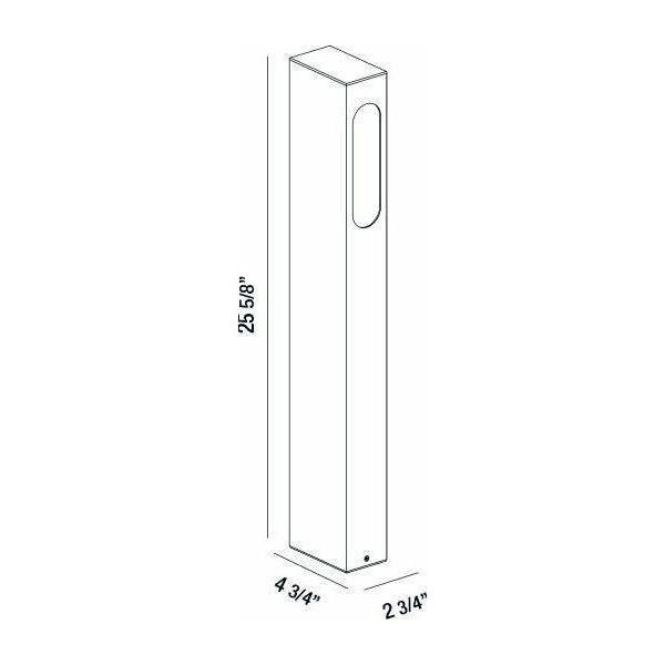 Eurofase - Led bollard Landscape Lighting - Lights Canada