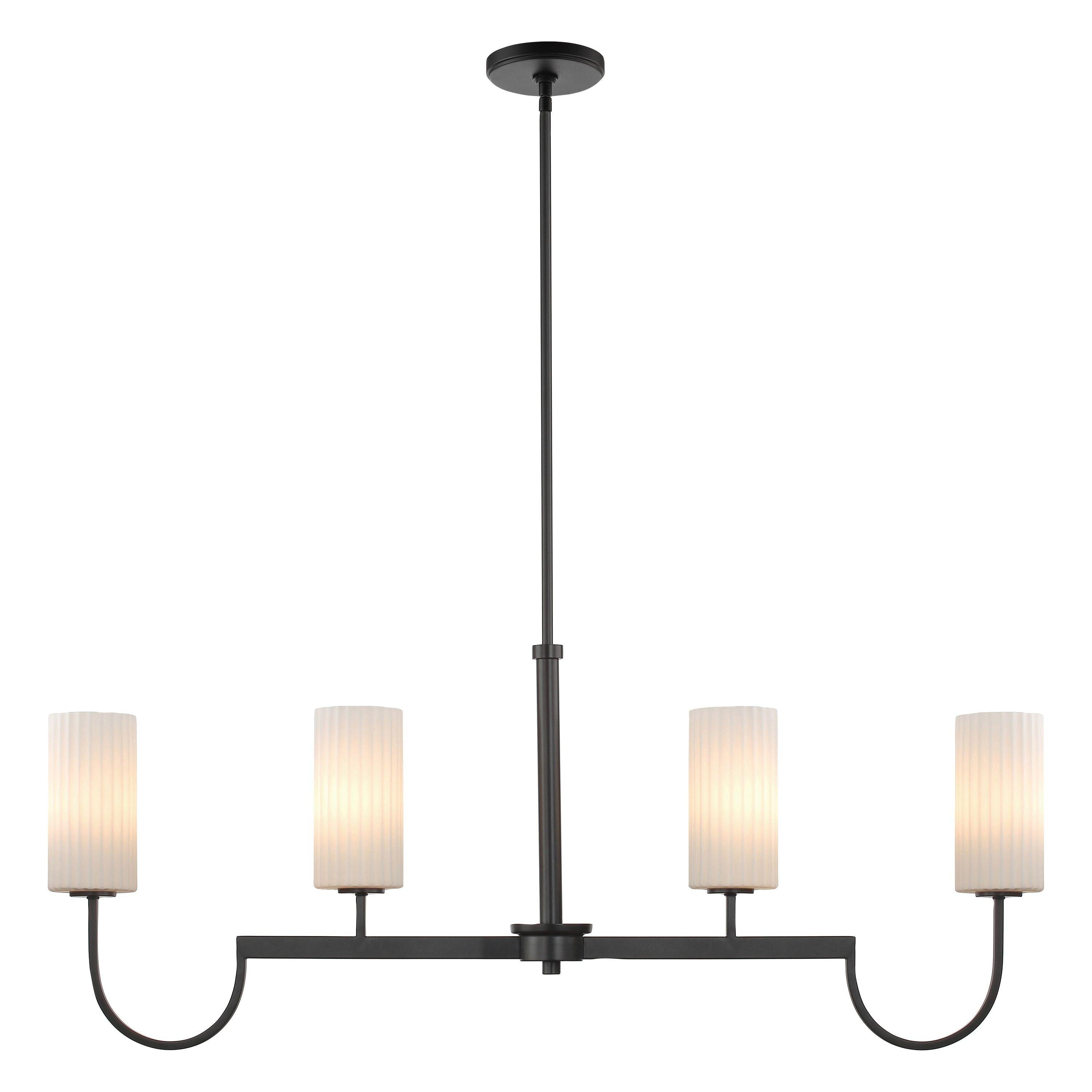 Maxim Lighting - Town & Country 4-Light Linear Suspension - Lights Canada