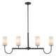 Maxim Lighting - Town & Country 4-Light Linear Suspension - Lights Canada