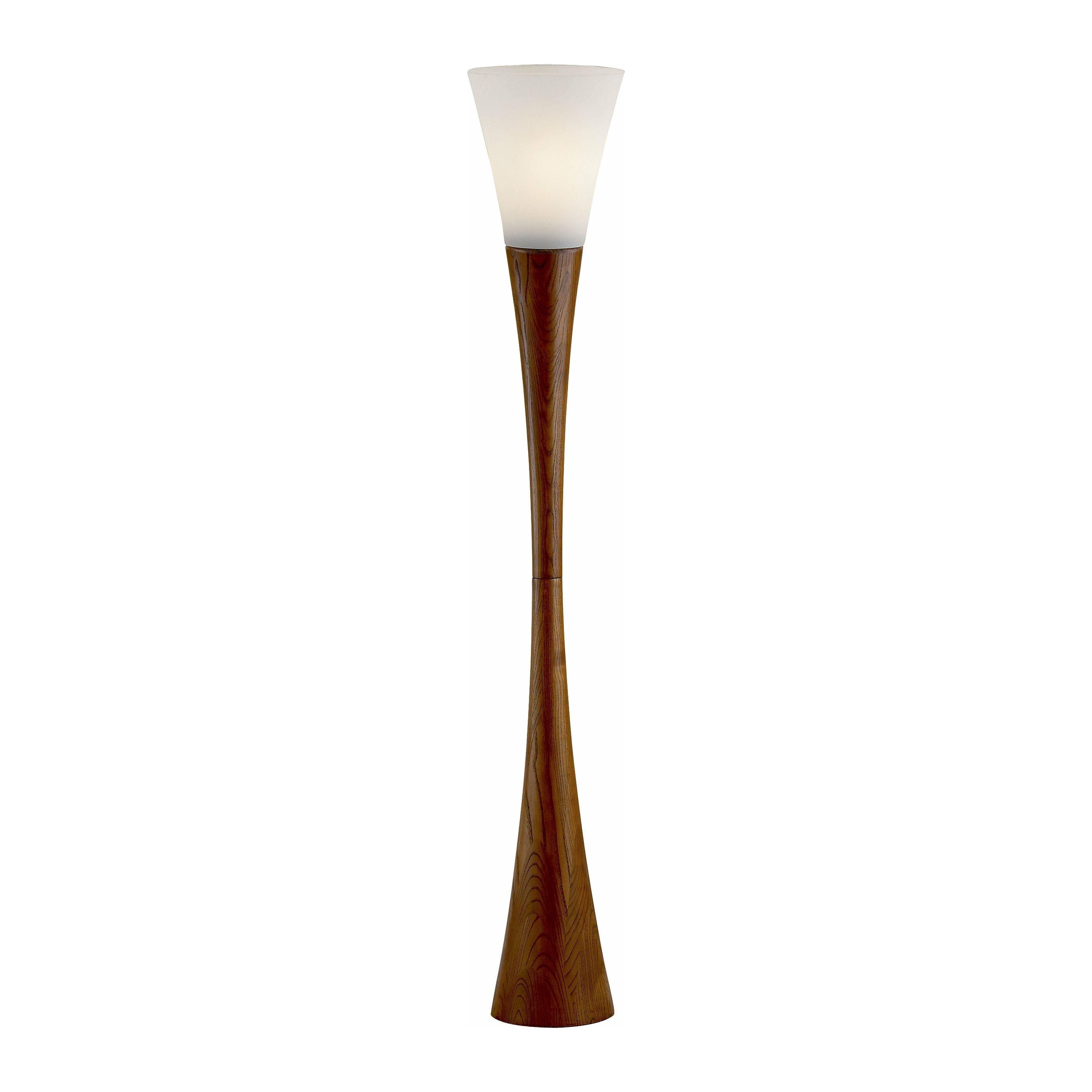 Adesso - Espresso Floor Lamp - Lights Canada