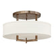 Hinkley - Hampton Semi Flush Mount - Lights Canada