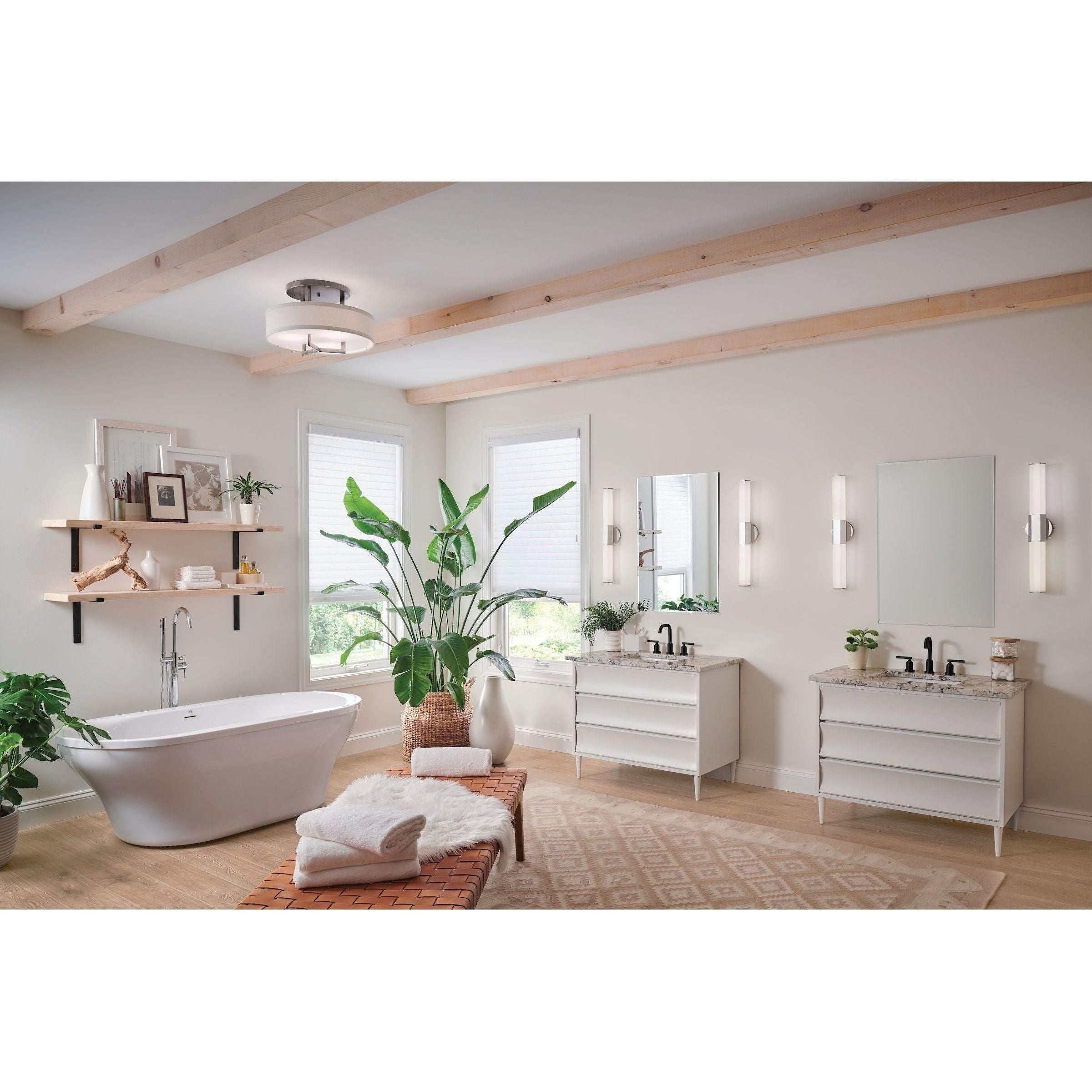 Hinkley - Hampton Semi Flush Mount - Lights Canada