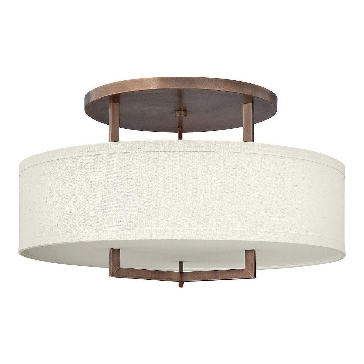 Hinkley - Hampton Semi Flush Mount - Lights Canada