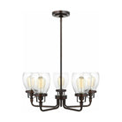 Generation Lighting - Belton 5-Light Up Chandelier (with Bulbs) - Lights Canada