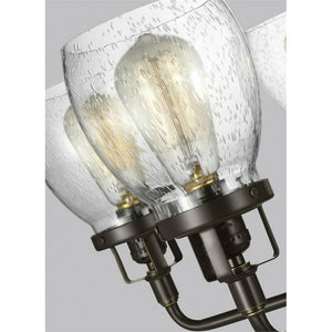 Generation Lighting - Belton 5-Light Up Chandelier (with Bulbs) - Lights Canada