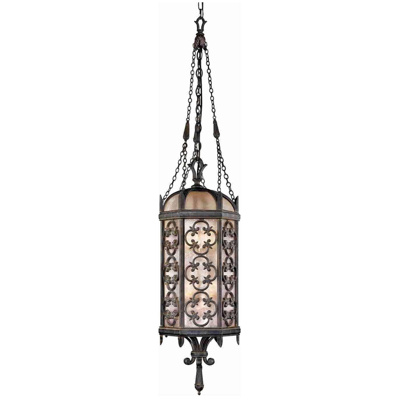 Fine Art Handcrafted Lighting - Costa del Sol Outdoor Pendant - Lights Canada