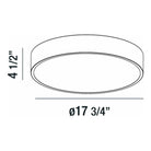 Eurofase - Napoleon Flush Mount - Lights Canada