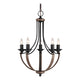 Generation Lighting - Corbeille Chandelier - Lights Canada