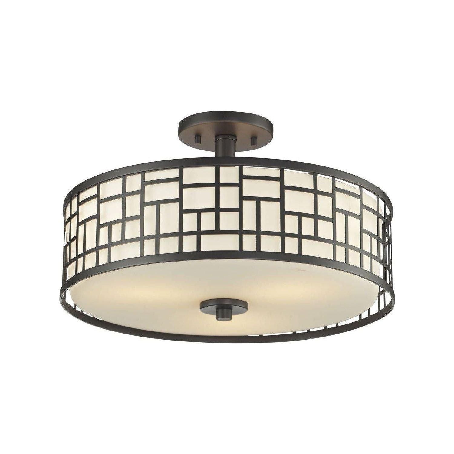 Z-Lite - Elea Semi Flush Mount - Lights Canada
