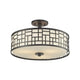 Z-Lite - Elea Semi Flush Mount - Lights Canada