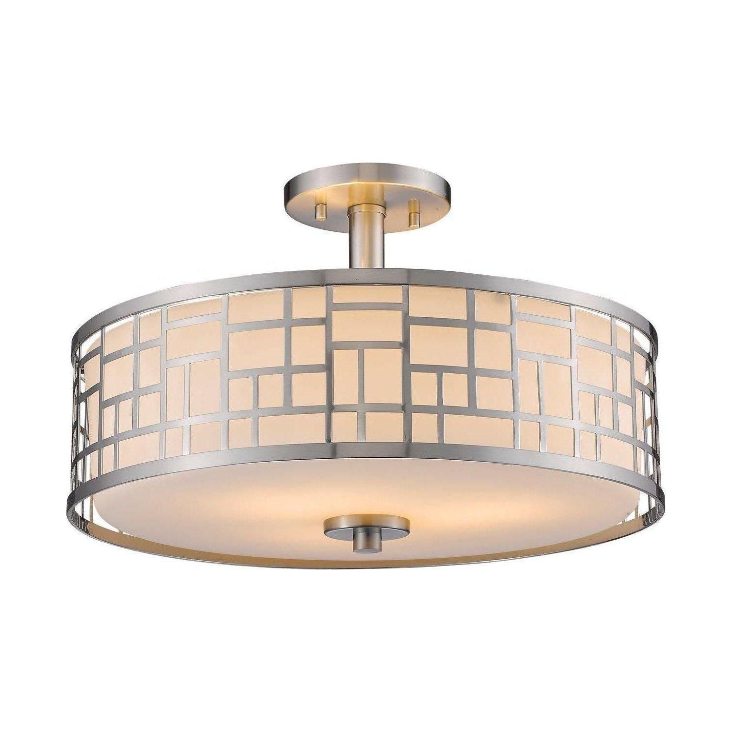 Z-Lite - Elea Semi Flush Mount - Lights Canada